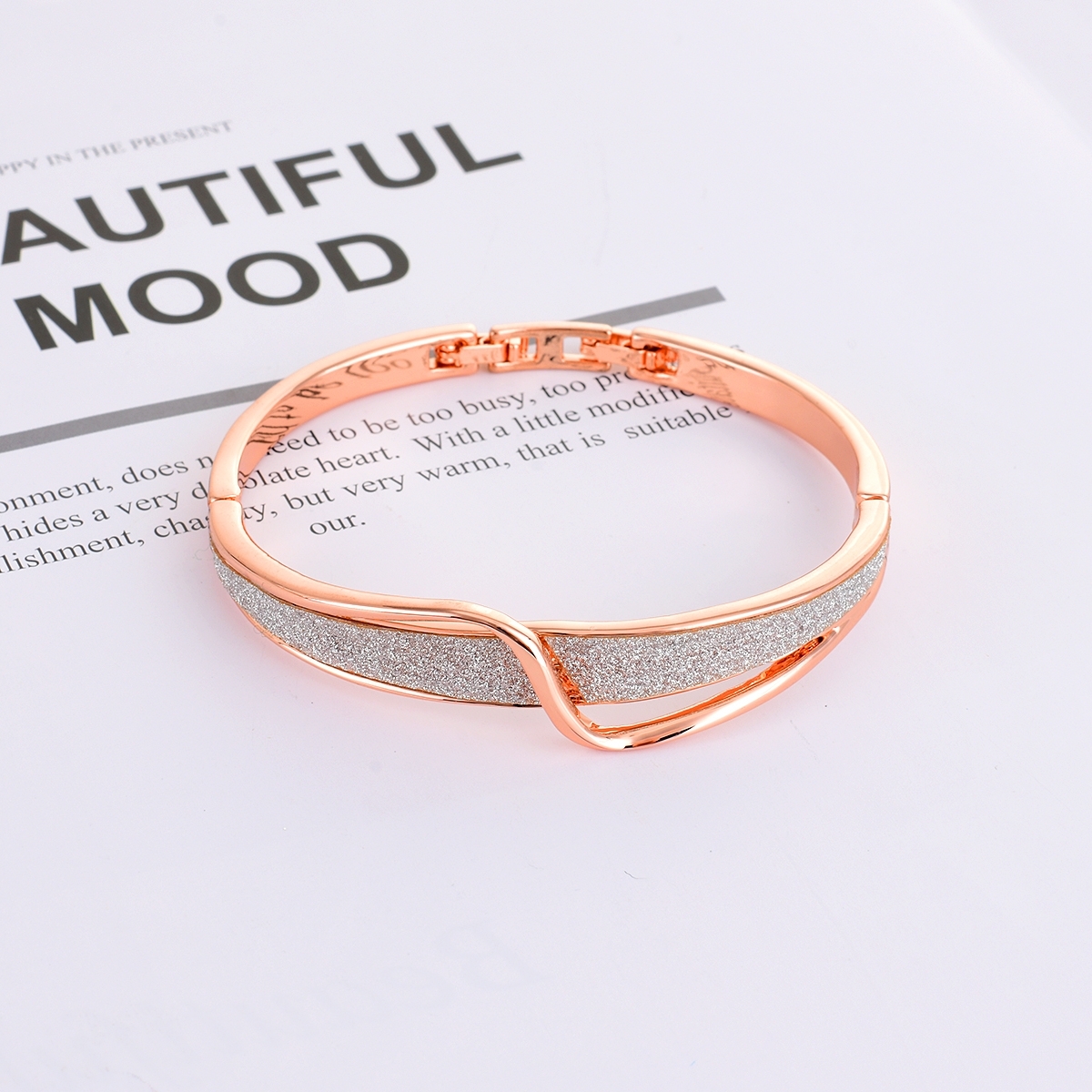 New Medium Gold Plated Fashion Bangle