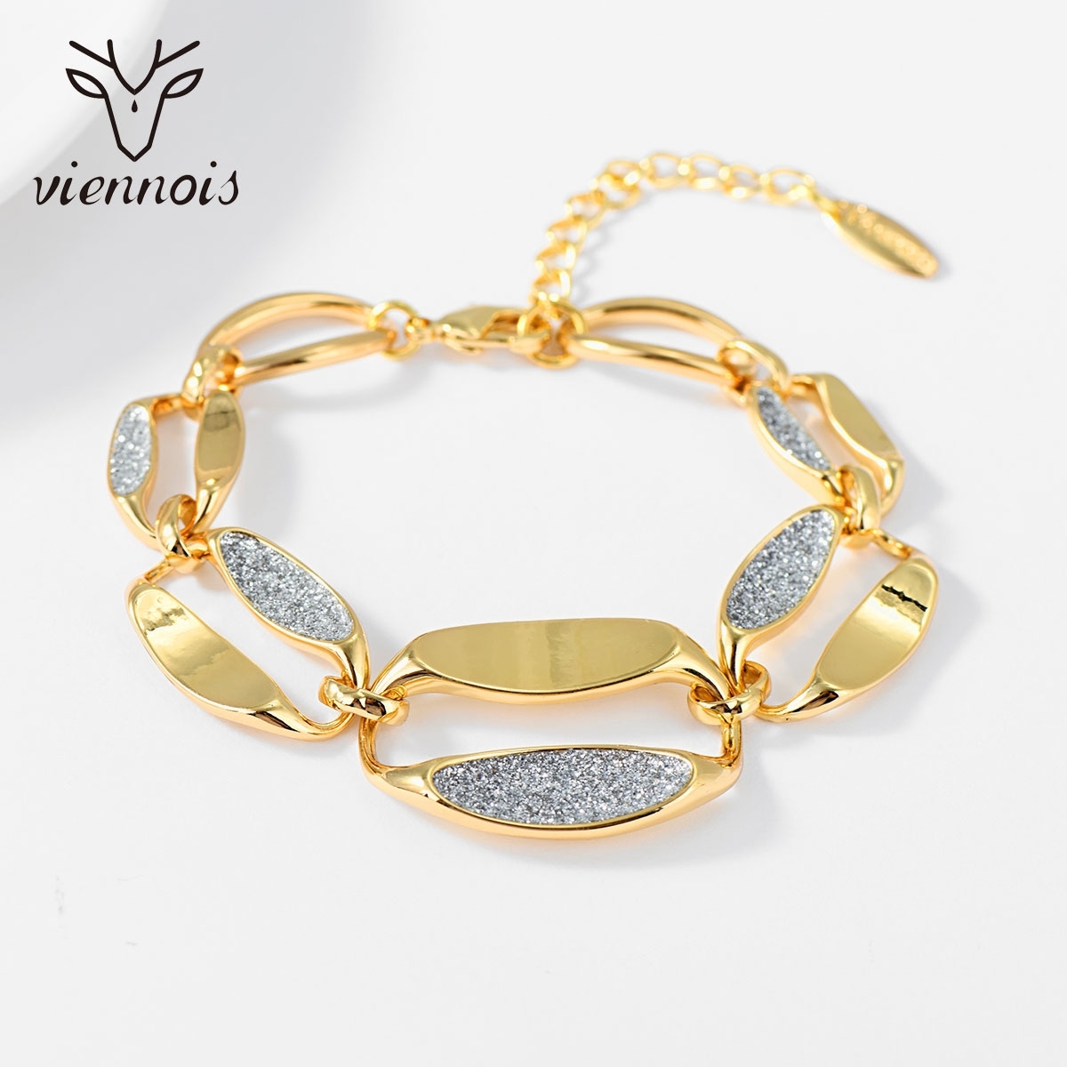 Sparkly Casual Zinc Alloy Fashion Bracelet