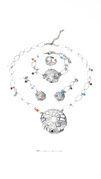Picture of New Design Colourful Hollow Out 4 Pieces Jewelry Sets