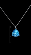 Picture of Vanguard Design For Sea Blue Platinum Plated 2 Pieces Jewelry Sets