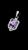 Picture of Excellent Quality  Purple Cubic Zirconia 3 Pieces Jewelry Sets
