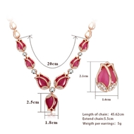 Picture of Unique And Creative Floral Classic 2 Pieces Jewelry Sets