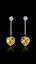 Show details for Oem Single Stone Small Drop & Dangle
