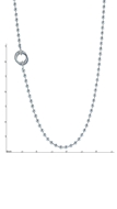 Picture of Natural Designed Glass Zinc-Alloy Long Chain>20 Inches