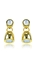 Show details for Delicate Gold Plated None-Stone Drop & Dangle
