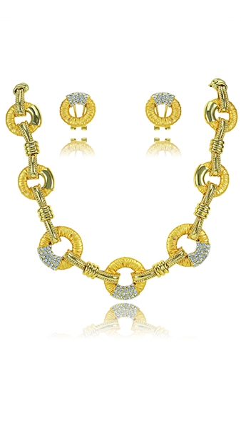 Picture of Ce Certificated Rhinestone Big 2 Pieces Jewelry Sets