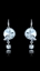 Show details for Diversified Zinc-Alloy Swarovski Element Drop & Dangle