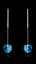 Show details for The Most Serviceable Heart & Love Colourful Drop & Dangle