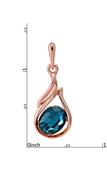 Picture of High Profitable Crystal Zinc-Alloy Drop & Dangle