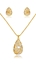 Show details for Moving Dubai Style Zinc-Alloy 2 Pieces Jewelry Sets