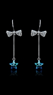 Picture of Main Products Zinc-Alloy Platinum Plated Drop & Dangle