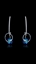 Show details for Beauteous Swarovski Element Single Stone Drop & Dangle