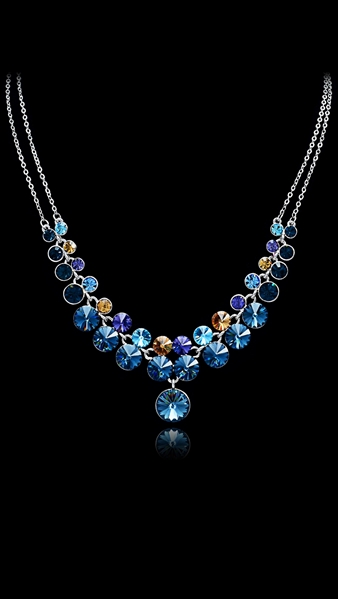 Picture of High Profitable Swarovski Element Big Collar 16 OR 18 Inches