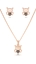 Show details for Well Made Classic Rose Gold Plated 2 Pieces Jewelry Sets