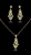 Picture of Wonderful Small Gold Plated 2 Pieces Jewelry Sets