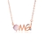 Picture of Flexible Designed Daily Rose Gold Plated Collar 16 OR 18 Inches