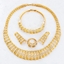 Show details for Buy Gold Plated Dubai Style 4 Pieces Jewelry Sets