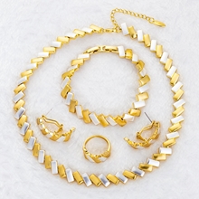 Show details for Unique And Creative Big Zinc-Alloy 4 Pieces Jewelry Sets