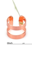 Picture of Gorgeous Rose Gold Plated Simple Rings