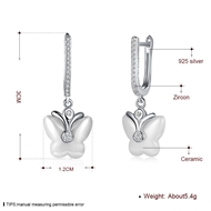 Picture of Top White Platinum Plated Drop & Dangle
