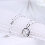 Picture of Friendly-Environmental Platinum Plated Necklaces & Pendants