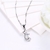 Picture of Moving Platinum Plated Necklaces & Pendants