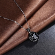 Picture of Fair Green Gunmetel Plated Necklaces & Pendants