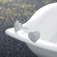Picture of Fashion Design Platinum Plated Stud