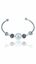 Show details for Enchanting Venetian Pearl Platinum Plated Bangles