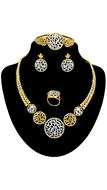 Picture of The Finest Zinc-Alloy Dubai Style 4 Pieces Jewelry Sets