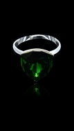 Show details for High Efficient Green Swarovski Element Fashion Rings