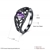 Picture of Long Lasting Purple Gunmetel Plated Fashion Rings