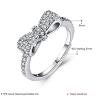 Picture of High Rated White Platinum Plated Fashion Rings