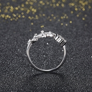 Picture of Online Wholesale White Platinum Plated Fashion Rings