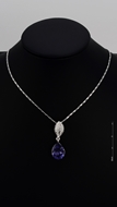 Picture of Durable Swarovski Element Platinum Plated Necklaces