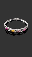 Picture of Purchase Swarovski Element Zine-Alloy Bangles