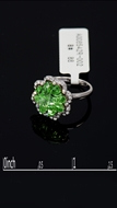 Picture of Novel Style Swarovski Element Floral Rings