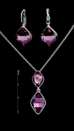 Show details for The Integrity Of  Platinum Plated Zine-Alloy 2 Pieces Jewelry Sets