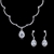 Picture of Wedding Big Necklace And Earring Sets 1JJ050896S