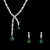 Picture of Cubic Zirconia Luxury Necklace And Earring Sets 1JJ050938S
