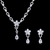 Picture of Cubic Zirconia Luxury Necklace And Earring Sets 1JJ050941S