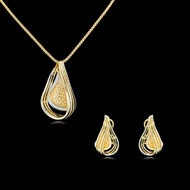 Picture of Superb Quality None-Stone Rose Gold Plated 2 Pieces Jewelry Sets