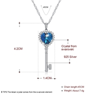 Picture of  18 Inch Small Pendant Necklaces 3LK053635N
