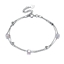 Show details for  925 Sterling Silver Small Link & Chain Bracelets 3LK053737B