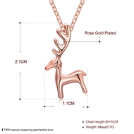 Picture of  Holiday Zinc Alloy Pendant Necklaces 3LK053862N