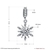 Picture of  Snowflake Small Charms & Beads 3LK053898
