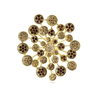Picture of Artificial Crystal Classic Brooches 2YJ053985