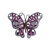 Picture of Zinc Alloy Artificial Crystal Brooches 2YJ053992