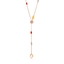 Show details for Zinc Alloy Artificial Crystal Y Necklaces 2YJ054017N
