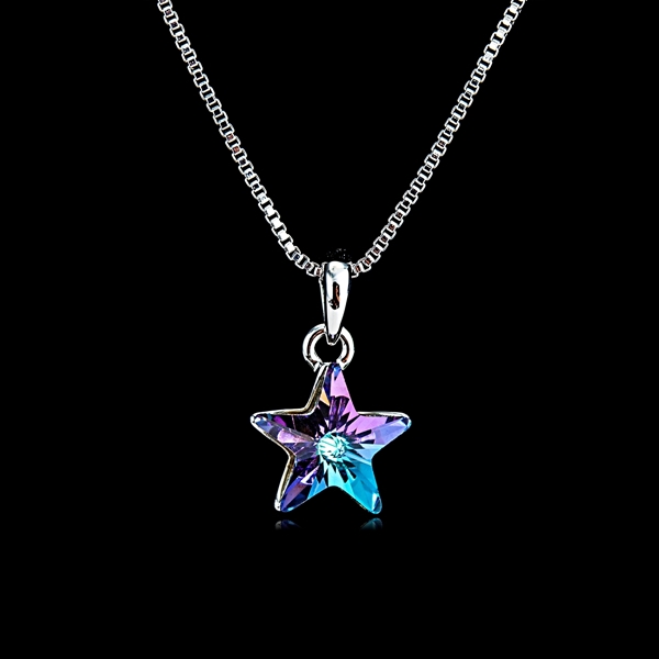 Picture of Star Zinc Alloy Pendant Necklaces 2BL054322N